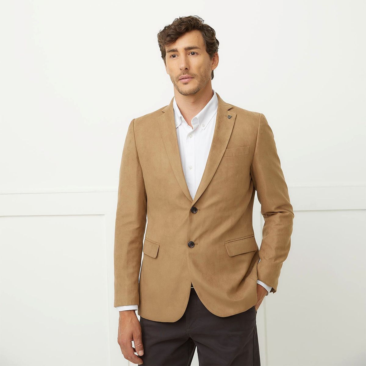 CHRISTIAN LACROIX - Blazer Suede Classic Fit Christian Lacroix