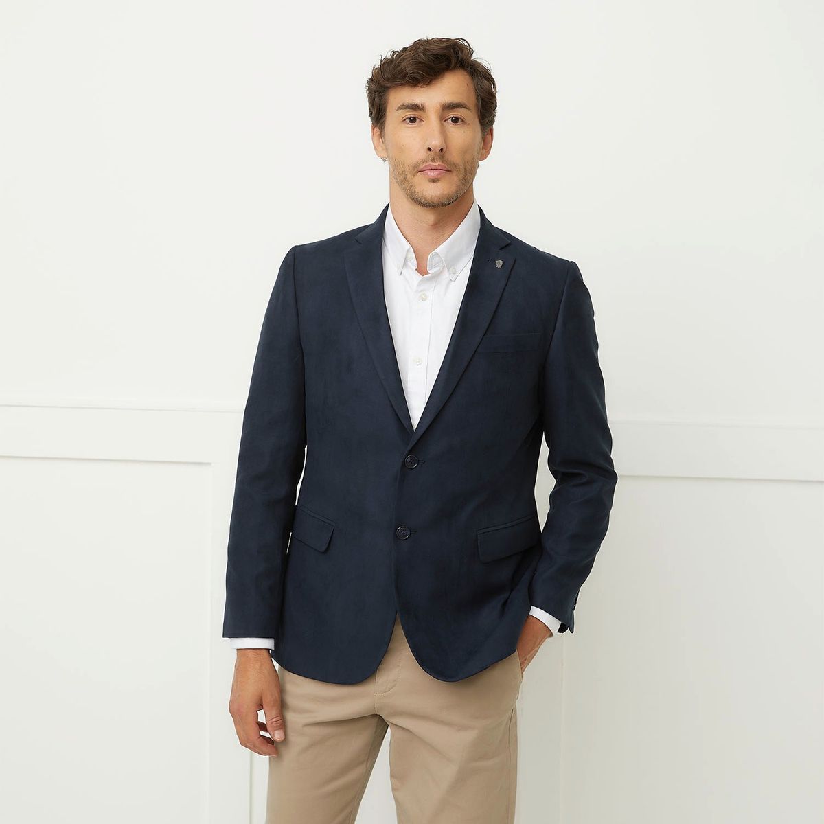 CHRISTIAN LACROIX - Blazer Suede Classic Fit Christian Lacroix