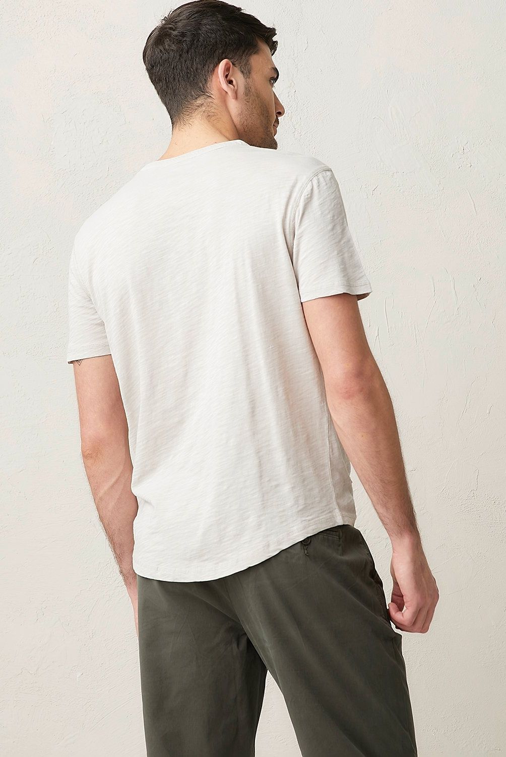 Brooks Brothers Camiseta De Manga Corta De Algodón Con Logotipo Henley
