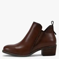 APOLOGY - Botín Mujer Cuero Café
