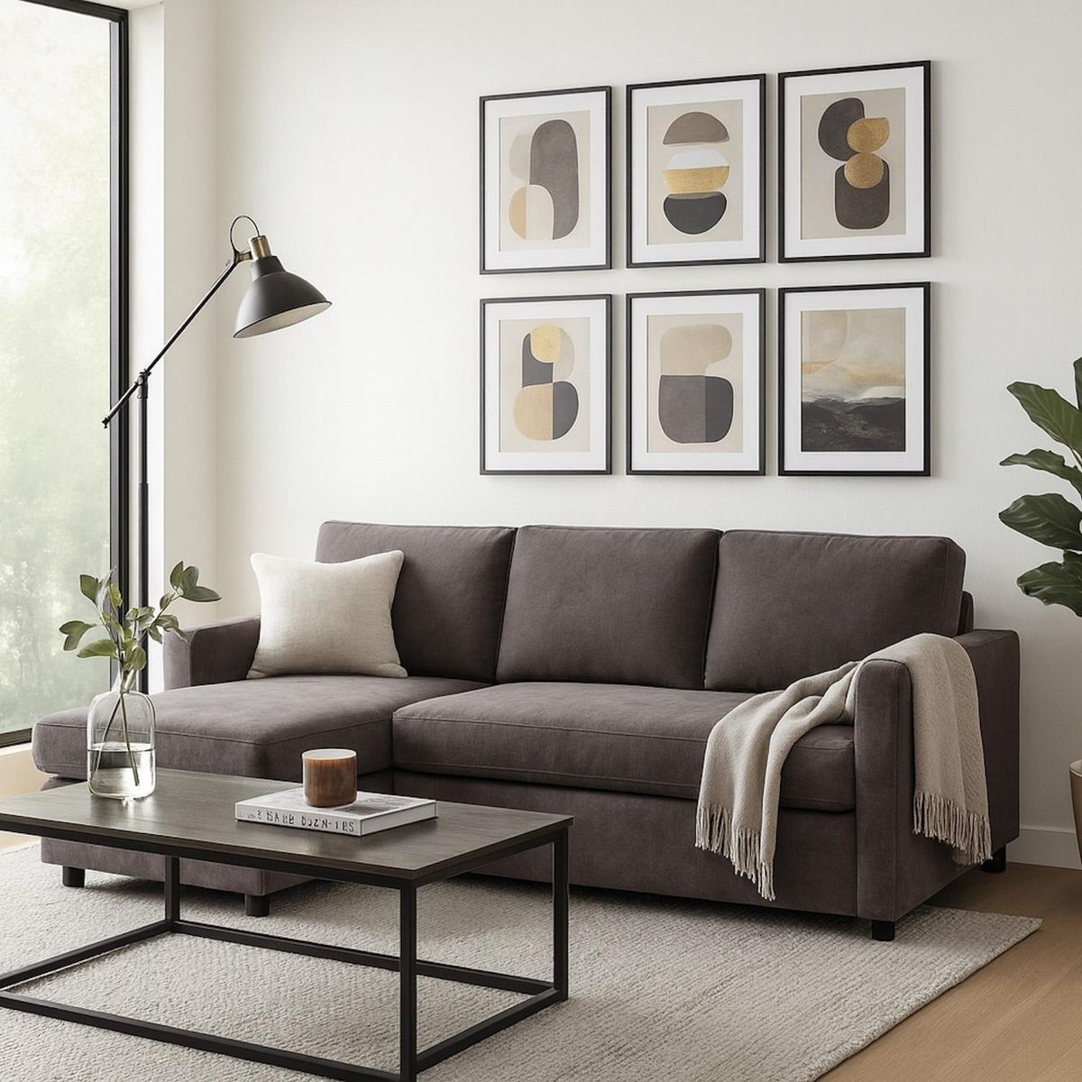 MICA - Sofá Seccional Izquierdo Stark Mica