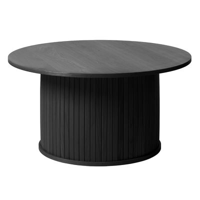 Imagen 2 del producto Mesa De Centro Redonda Nola Estilo Roble Lacado