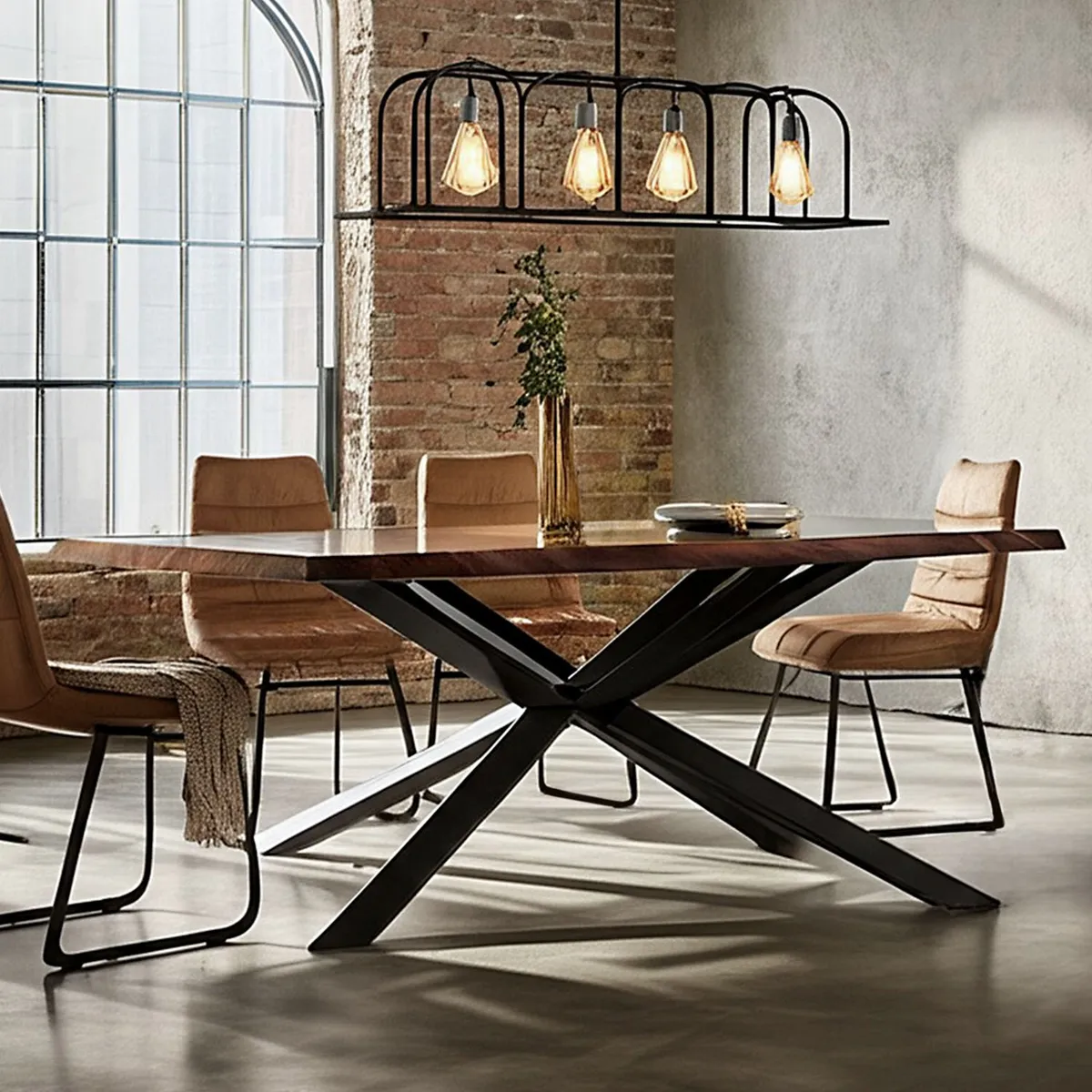 BASEMENT HOME - Mesa De Comedor Arno Rectangular 200 cm Basement Home