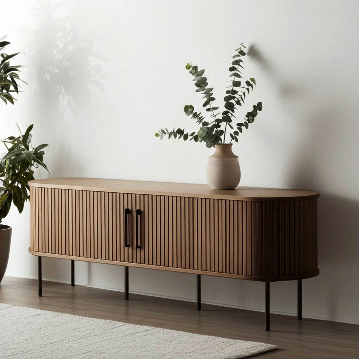 BASEMENT HOME - Rack Tv Bajo 60" Pulgadas Barrali 180 cm Basement Home