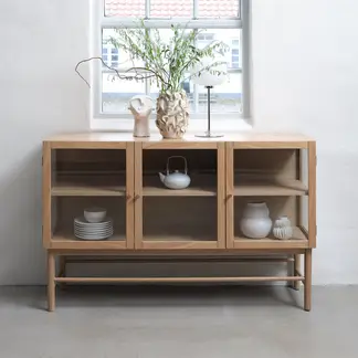 BASEMENT HOME - Buffet Elba Natural 140 cm
