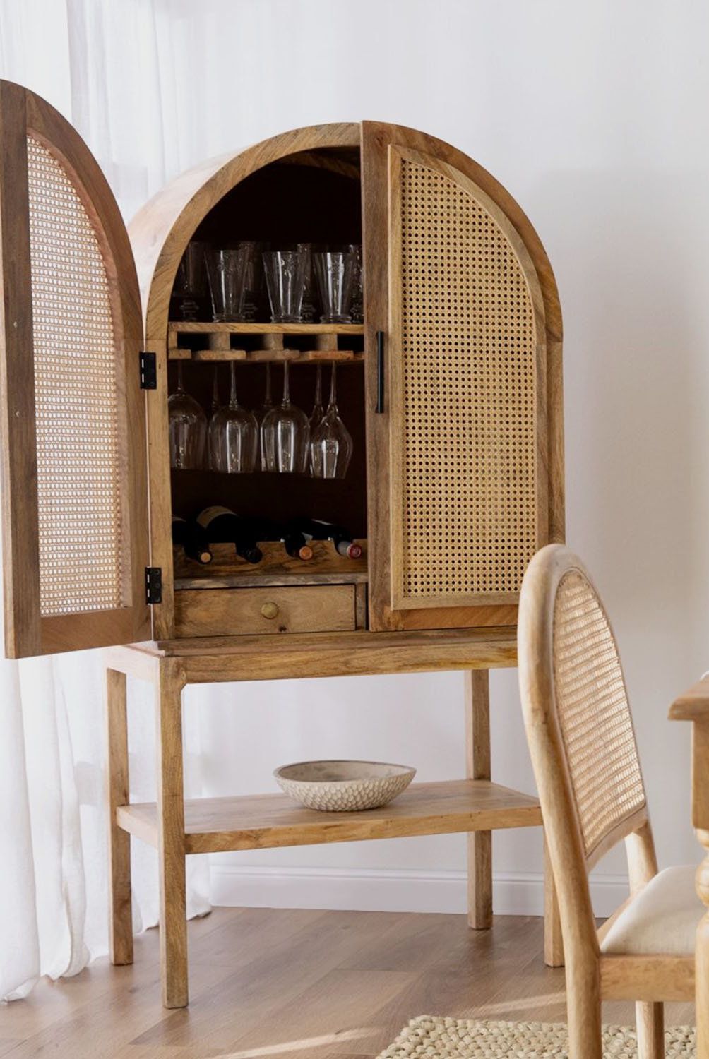 ROBERTA ALLEN - Bar Boho Natural 2 Puertas Roberta Allen