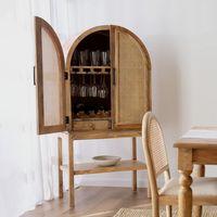 Bar Boho Natural 2 Puertas