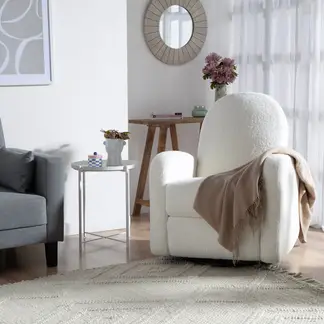 MICA KIDS - Sillón De Lactancia Boucle Crudo