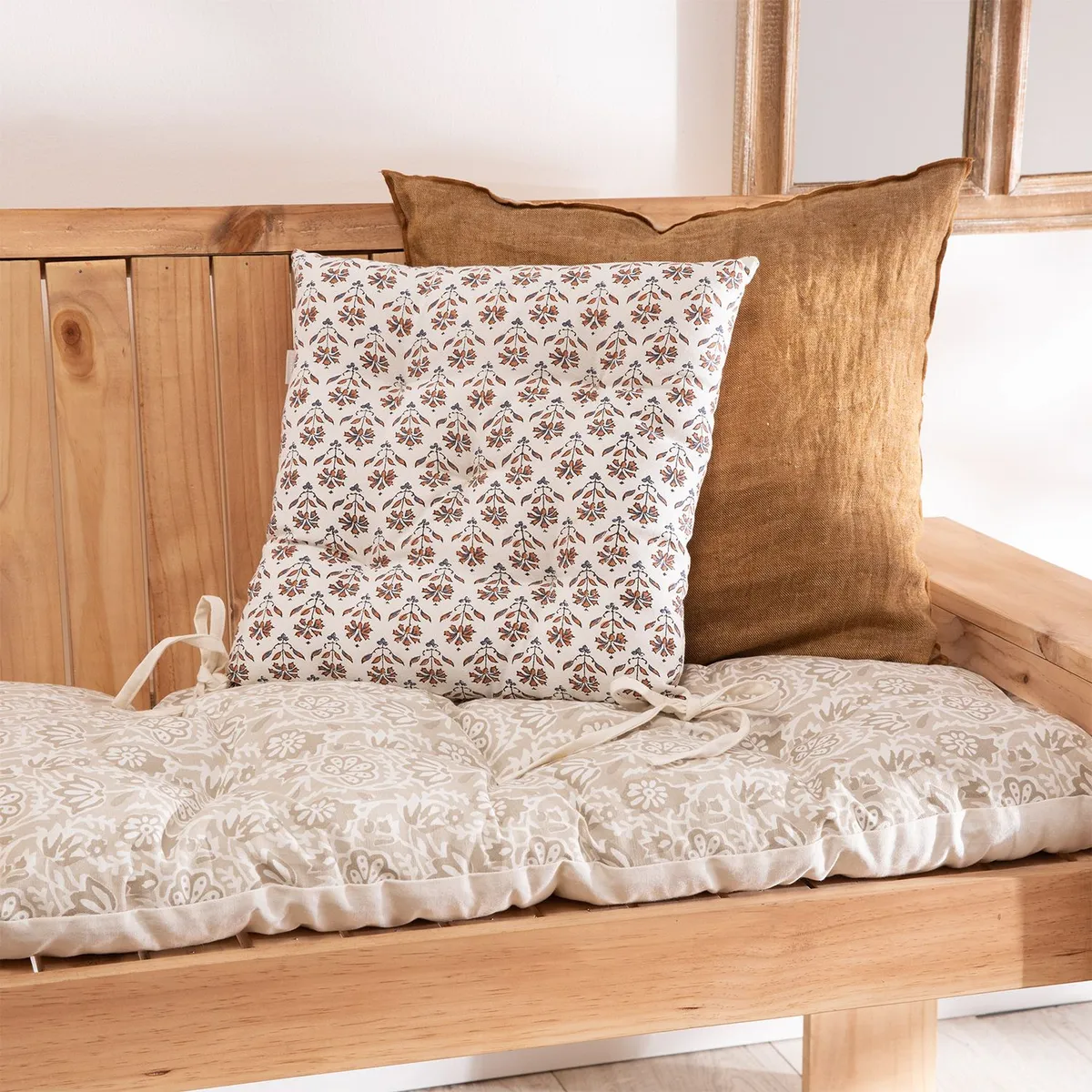 ROBERTA ALLEN - Cojín Flores 40X40Cm Roberta Allen