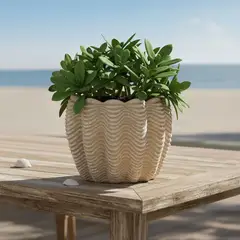 BASEMENT HOME - Macetero Curvas 18 Cm