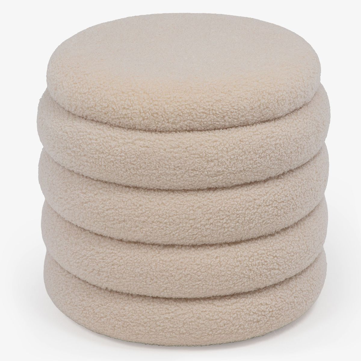 ROBERTA ALLEN - Pouff Curva Blanco 40Cm Roberta Allen