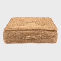 BASEMENT HOME - Pouff Suelo Jute 60X15Cm