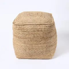 BASEMENT HOME - Pouff Jute 40X40Cm