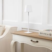 Lámpara de mesa velador 37 cm Recargable Usb-c