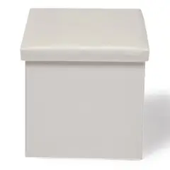 MICA - Pouff Velvet Gris 38 Cm