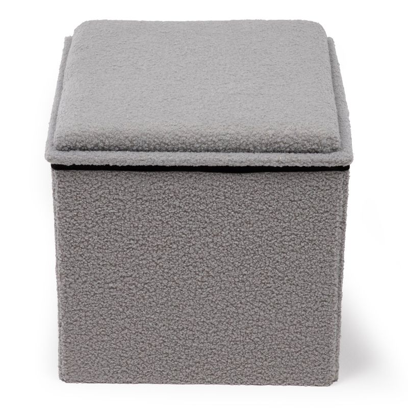 MICA - Pouff Plegable Teddy con bandeja 40 cm Mica