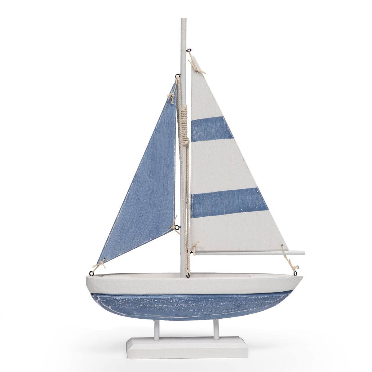 BASEMENT HOME - Adorno Barco Azul Coastal Decoración Basement Home