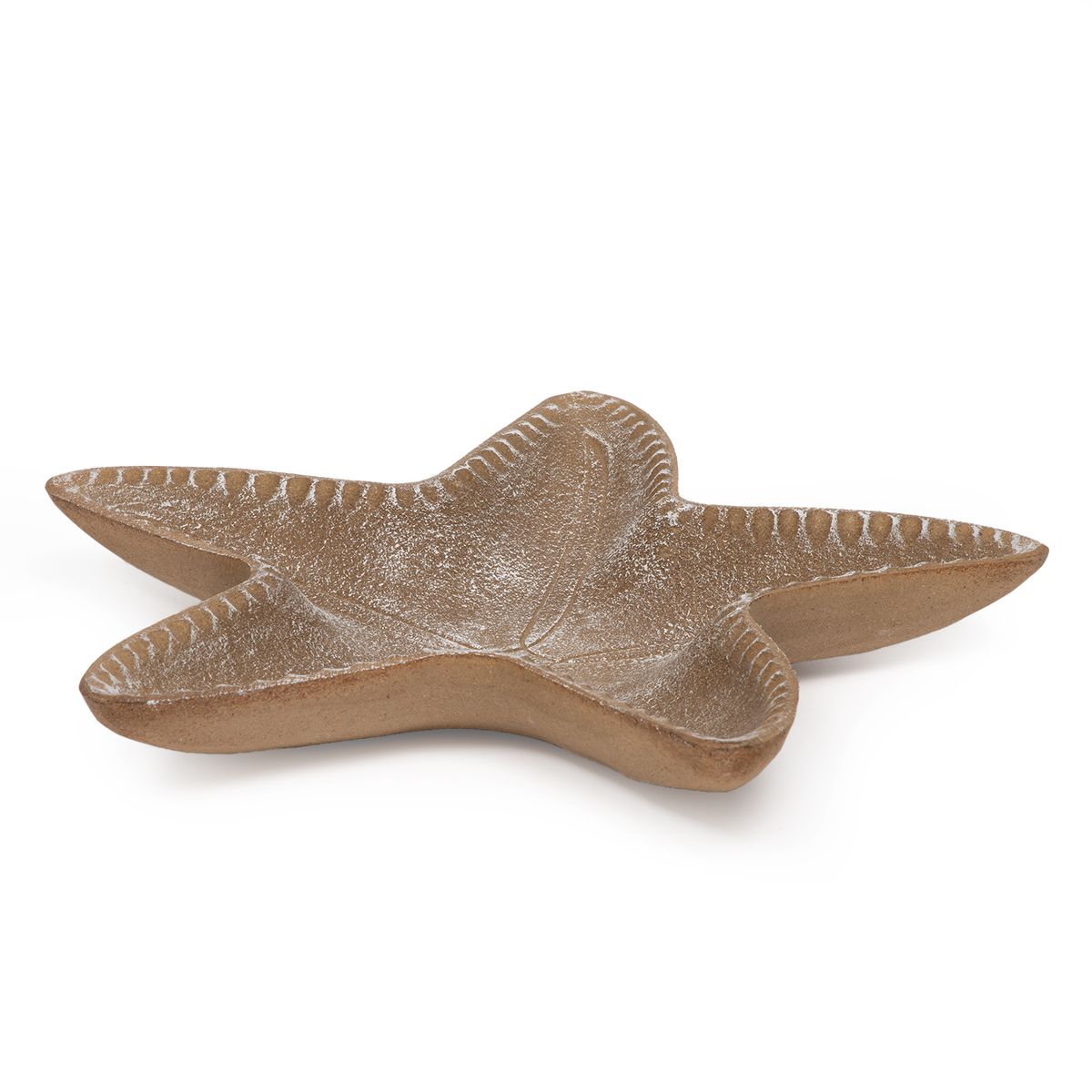 BASEMENT HOME - Adorno Decorativo Estrella Mar Madera 32 Cm Coastal Basement Home