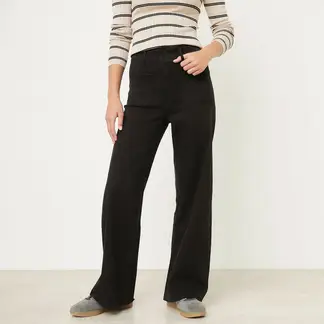 SYBILLA - Jeans Wide Leg Tiro Alto Mujer