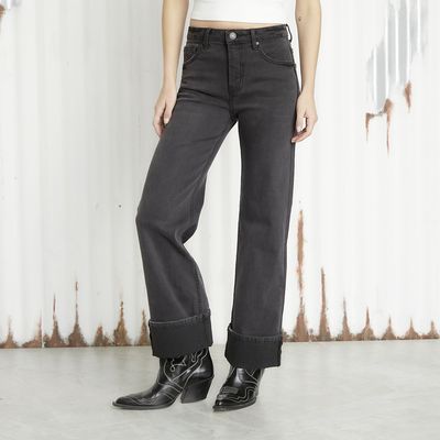 Imagen 2 del producto Jeans Wide Leg Tiro Medio Mujer