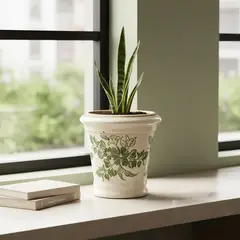 ROBERTA ALLEN - Maceta Flores Azul 13Cm