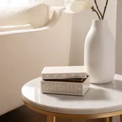 ROBERTA ALLEN - Caja Diseno Beige 15X10 Cm