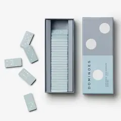 PRINTWORKS - Juego De Mesa Dominó Azul