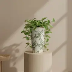 ROBERTA ALLEN - Maceta Flores Azul 25Cm