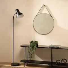 BASEMENT HOME - Espejo Colgado Negro Basic 60 Cm