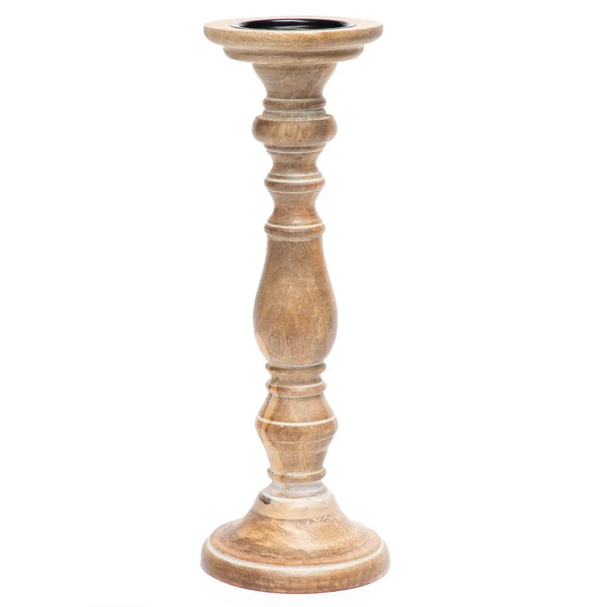 CASA CANTABRIA - Candelabro Madera M 40Cm Casa Cantabria