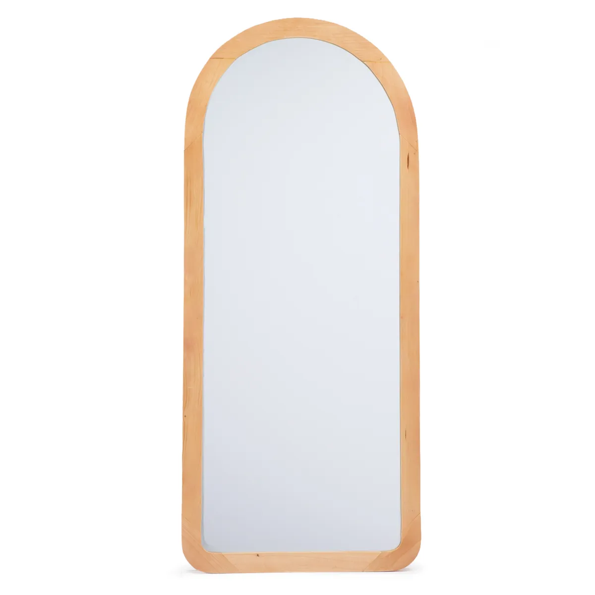 ROBERTA ALLEN - Espejo De Pared con Arco y Marco De Madera 60X140 cm Decorativo Roberta Allen