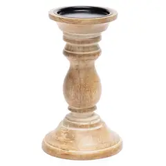 CASA CANTABRIA - Candelabro Madera S 20Cm