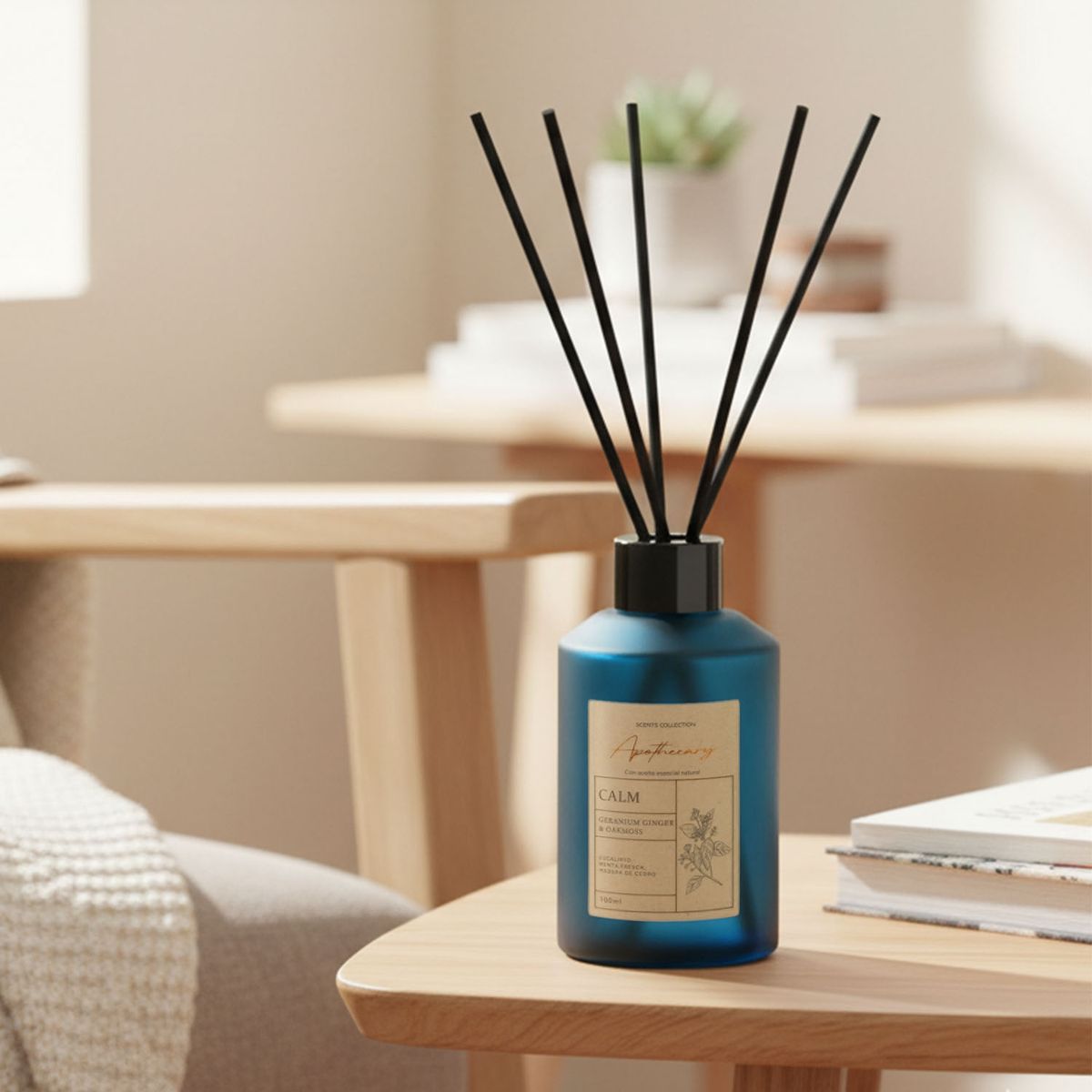 BASEMENT HOME - Difusor Con Varillas Aroma Ginger & Oakmoss 100 Ml  Basement Home