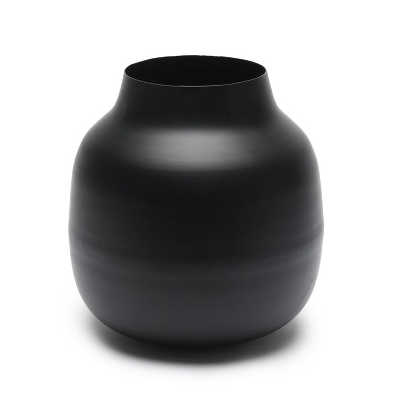 BASEMENT HOME - Jarrón Negro 24 Cm Basement Home