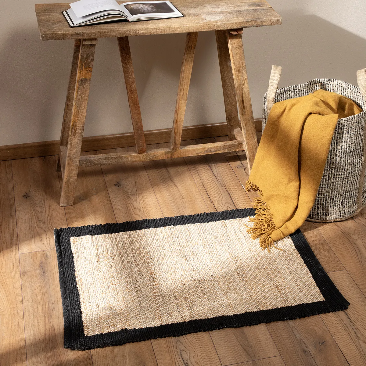 BASEMENT HOME - Alfombra Jute Linea 60X90 Cm Basement Home