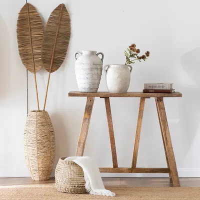 Imagen 2 del producto Jarrón Decorativo 20Cm Blanco