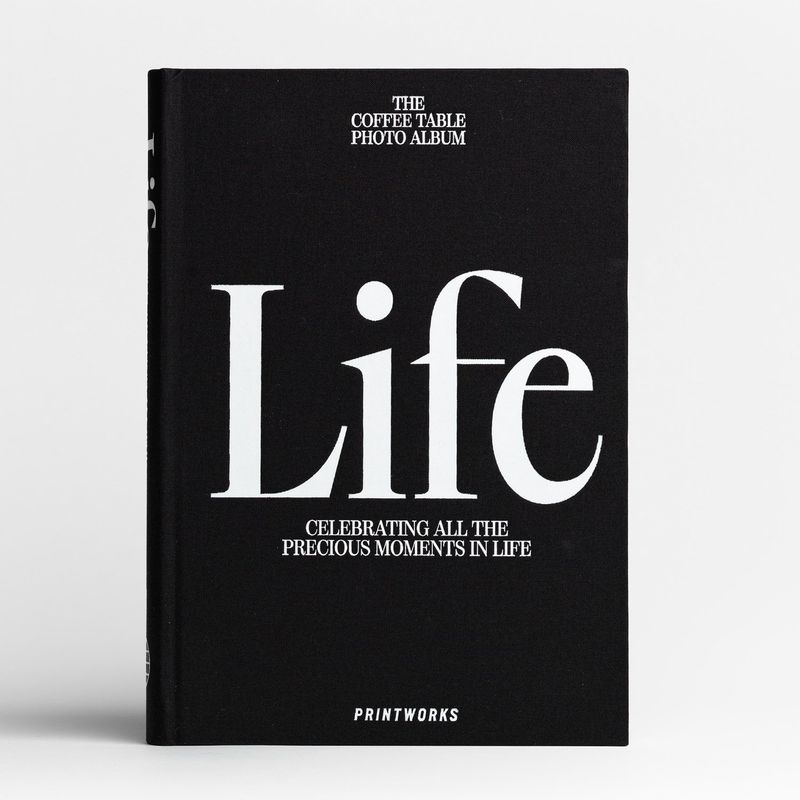 PRINTWORKS - Álbum Fotográfico Life Negro Printworks