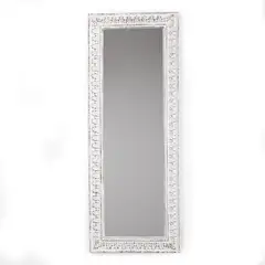 ROBERTA ALLEN - Espejo Rectangular Marco Plata 120Cm