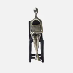 BASEMENT HOME - Candelabro Vidrio Golden Mica
