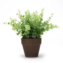 MICA - Planta Pot Papel Mache Gris 24.7Cm