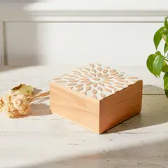 ROBERTA ALLEN - Caja Adorno Madera Decoración