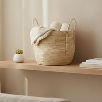 Canasto de Rattán Maze 31x28 cm