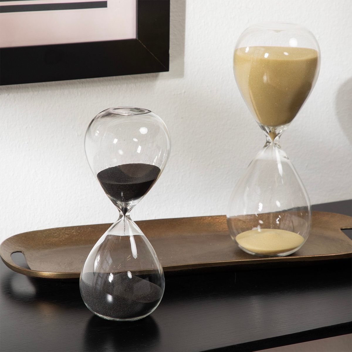 BASEMENT HOME - Adorno Decorativo Reloj De Arena 7X20 Cm Basement Home