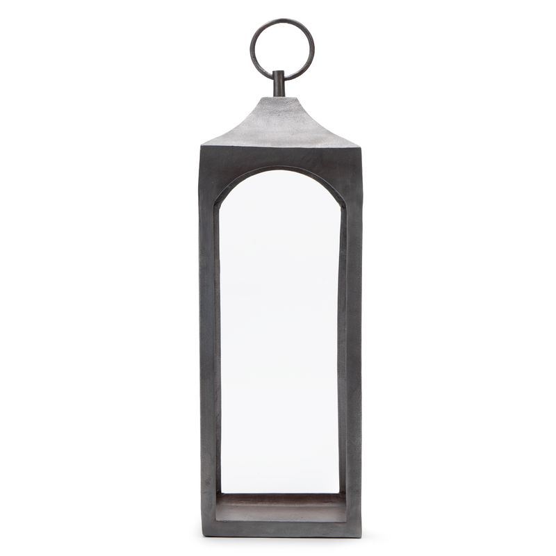 CASA CANTABRIA - Farol Rectangular Negro 65Cm Casa Cantabria