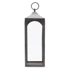 CASA CANTABRIA - Farol Rectangular Negro 65Cm