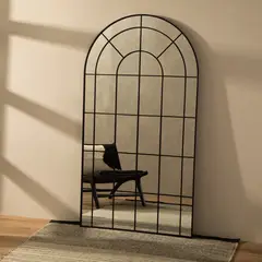 BASEMENT HOME - Espejo Arco Negro 98X180 Cm