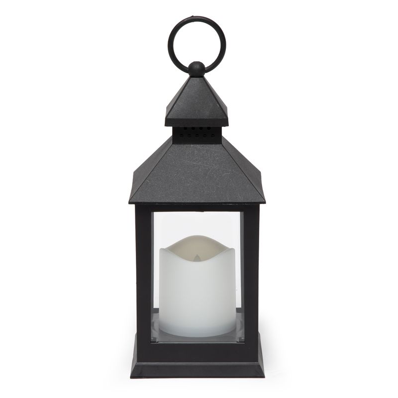 MICA - Farol Negro 24Cm Mica