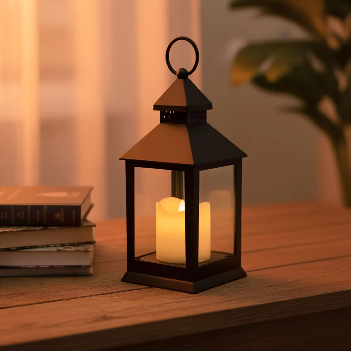 MICA - Farol 24 Cm Adorno Decorativo Mica