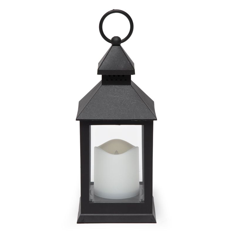 MICA - Farol Negro 24Cm Mica
