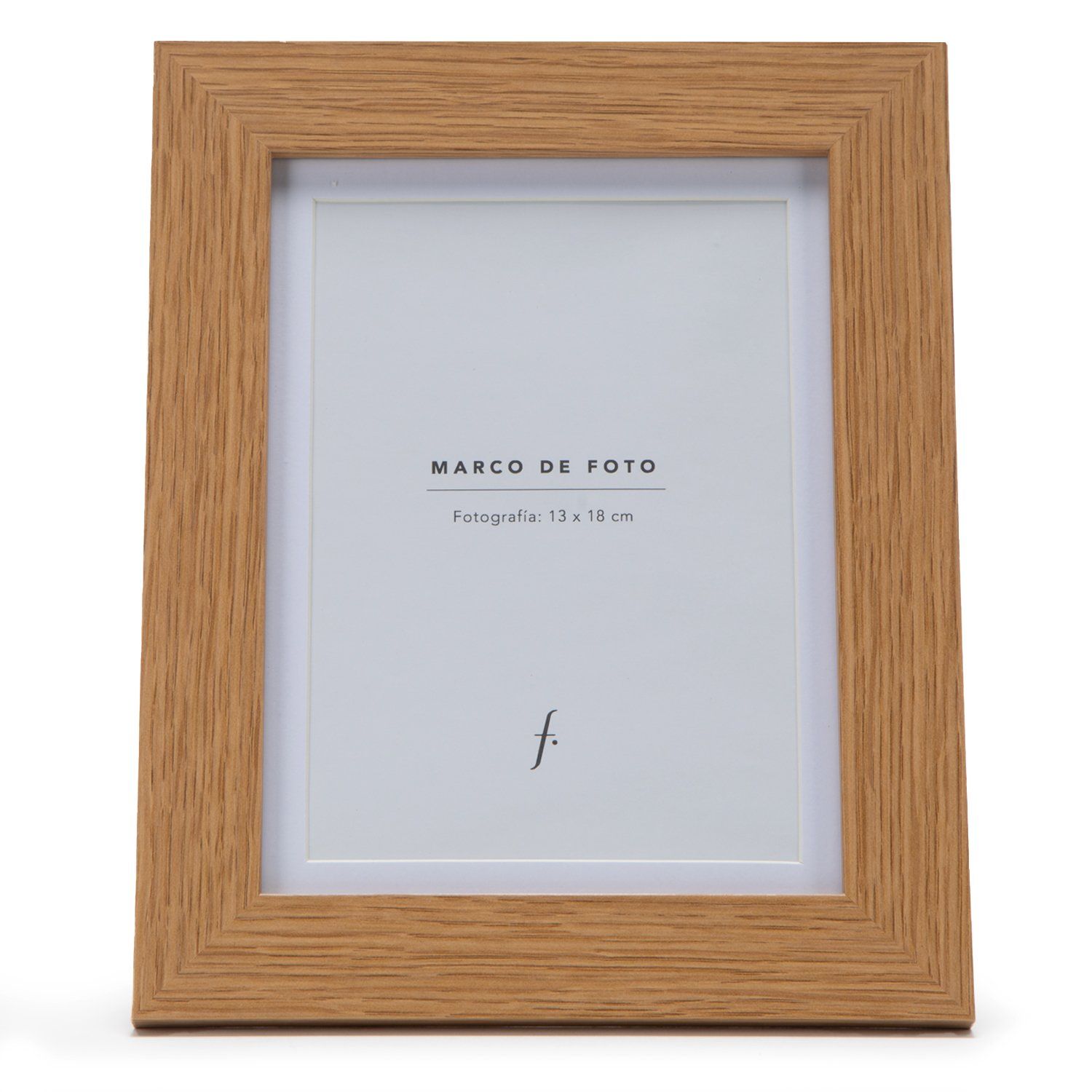 MICA Marco de Foto Liso 13X18 cm Adorno Decorativo Mica